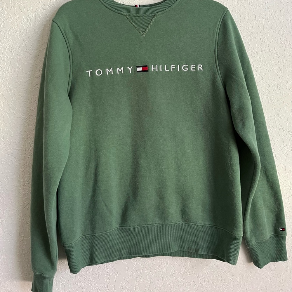 Tommy Hilfiger Green Sweater